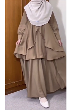 طقم ريحانة لون موكا