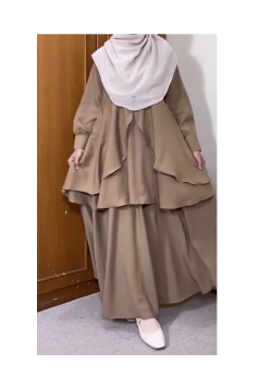 طقم ريحانة لون موكا