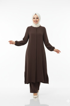  (الاردن فقط )طقم لونا المناسب لموسم الصيف عملي لون بنفسجي 