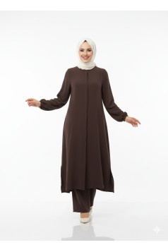  (الاردن فقط )طقم لونا المناسب لموسم الصيف عملي لون بنفسجي 