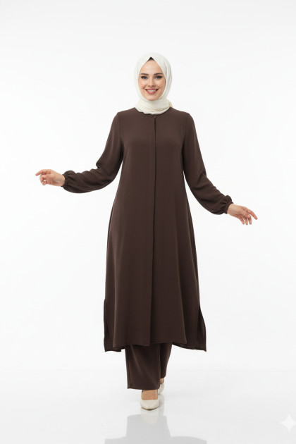  (الاردن فقط )طقم لونا المناسب لموسم الصيف عملي لون بنفسجي 