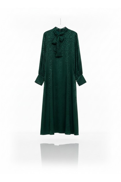 فستان رنا الصيفي العملي – اللون زمرد