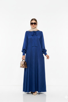 فستان رنا الصيفي العملي – اللون الأزرق