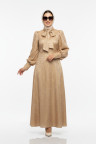 فستان رنا الصيفي العملي – اللون البيج