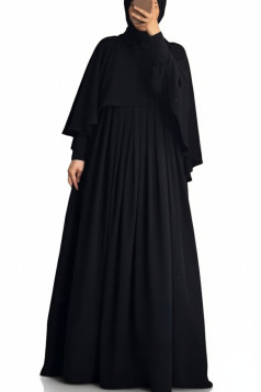 عباية نسمة المناسب لموسم الصيف عملي لون اسود