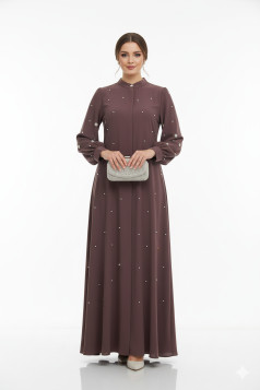 فستان لولو الصيفي العملي – لون موف