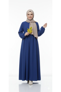 عباية بايزل الفضفاضة لون ازرق 1377