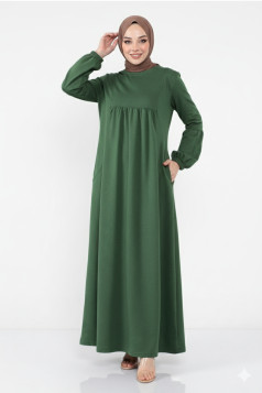 فستان كول رياضي زيتي 1410