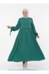 فستان واسع بأكمام مربوطة (مينت) 1430