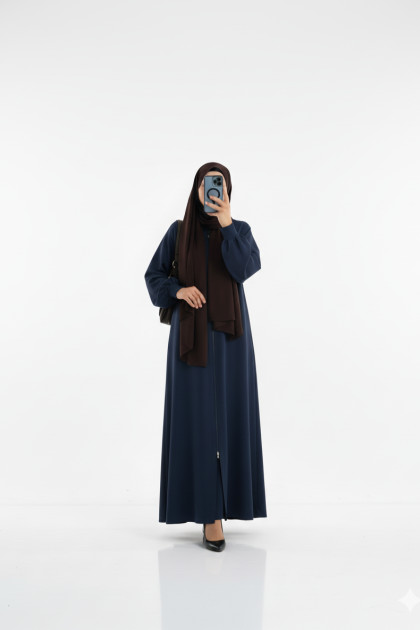 عباية سوسن مع الحجاب (كحلي) 1511