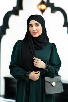 فستان زمرد لون (زمردي) 1794