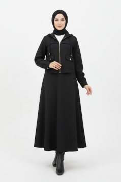 طقم ايفا (اسود)