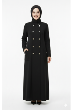 جلباب اسيل (اسود)