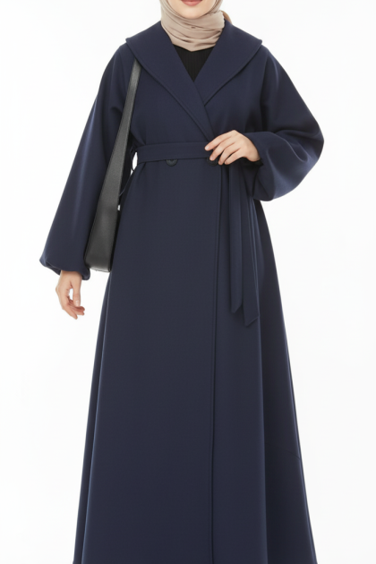 جاكيت لمى الجوخ (كحلي)