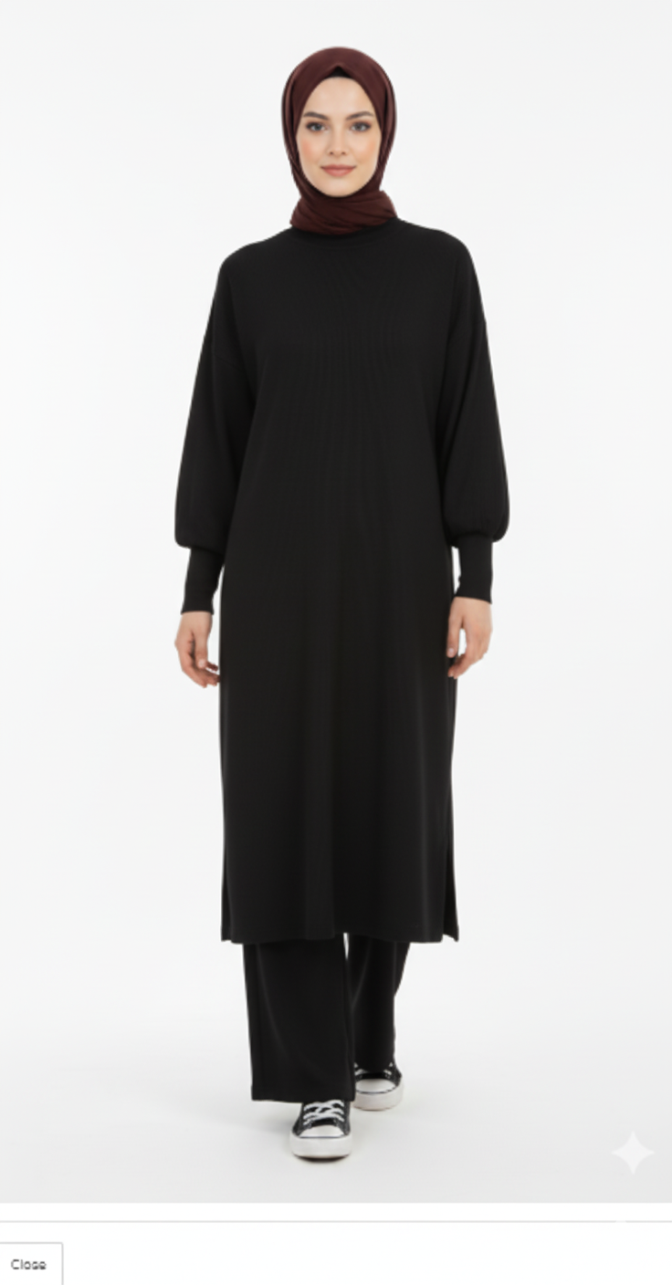 طقم فريال (اسود)