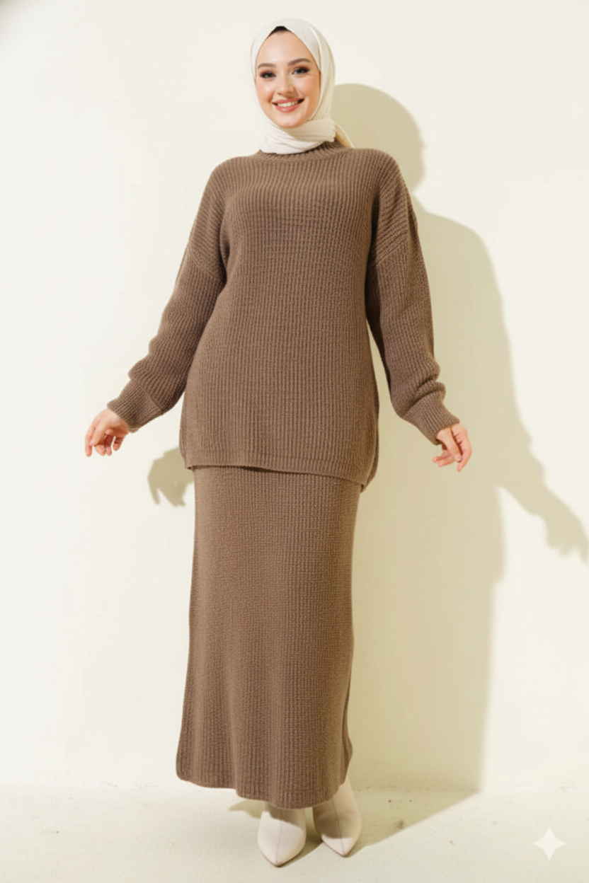 طقم جيدا التريكو (موكا)