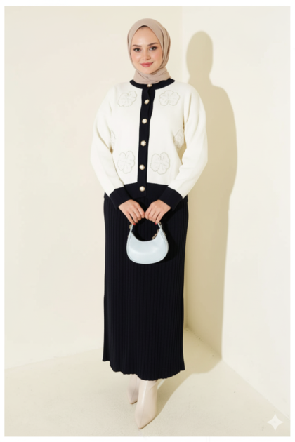 طقم دينيز التريكو (كحلي)