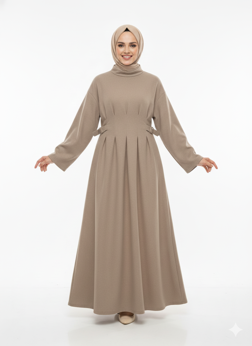 فستان نارا (بيج)