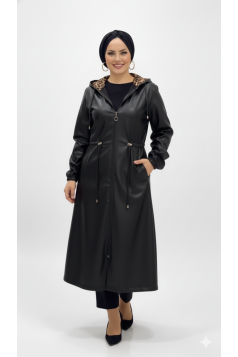 جاكيت خلود الجلد (اسود)