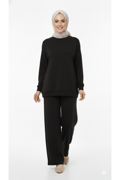 طقم بولينا (اسود)