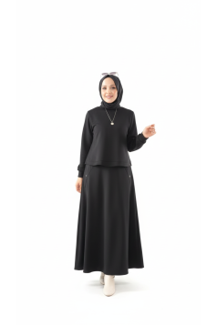 طقم وفاء (اسود)