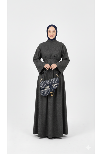 فستان نارا (رمادي)