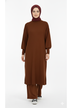 طقم فريال (بني)