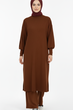 طقم فريال (بني)