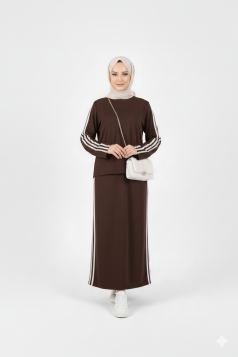 طقم ريان (بني)