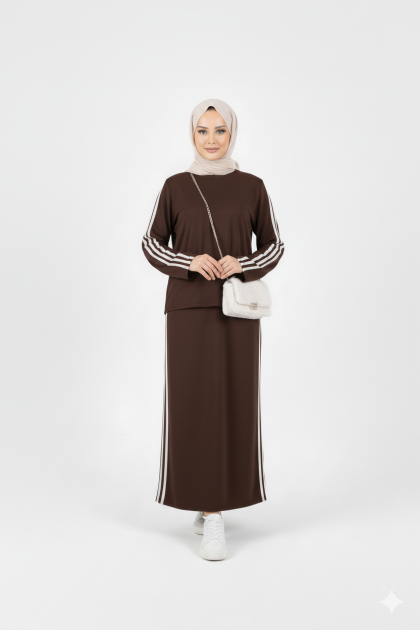 طقم ريان (بني)