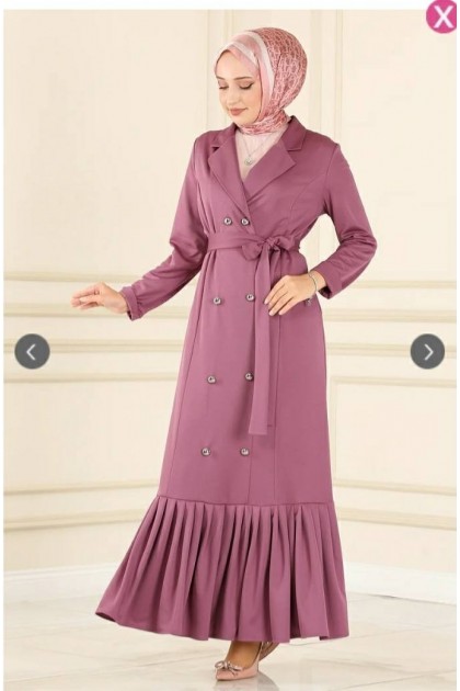 فستان نسائي للمحجبات زهر 6655