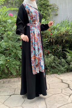 فستان سلطانة (اسود)