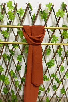 شال نسائي ايروبين لون كرمييدي