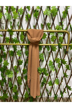 شال نسائي ايروبين لون (عسلي)