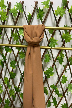 شال نسائي ايروبين لون (عسلي)