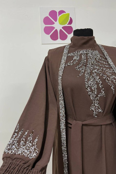 طقم ميرنا بني