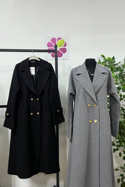 مانطو جوخ تلاتيني اسود