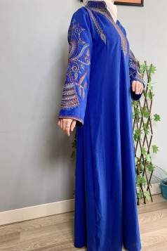 عباية حواء لون (ازرق)