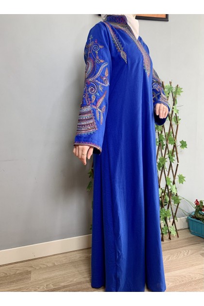 عباية حواء لون (ازرق)