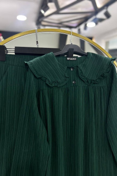 طقم شيدا العملي الصيفي (زيتي )