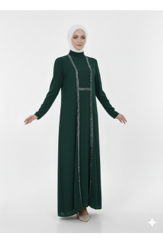 طقم ستراس لون زيتي 3030