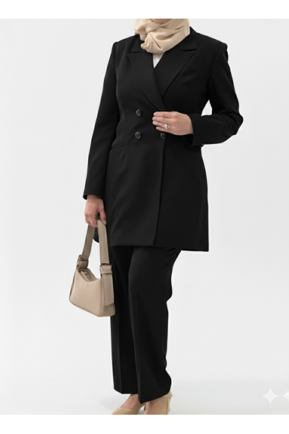 طقم رانيا الرسمي (اسود )