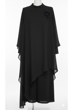 طقم لمياء لون (اسود)