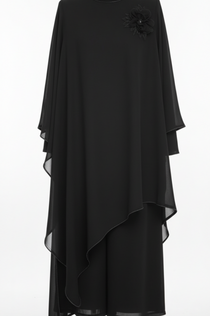 طقم لمياء لون (اسود)