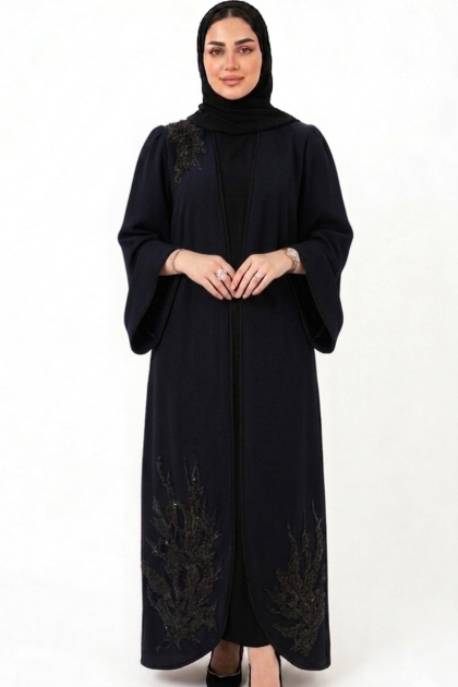 عباية الماسة (اسود) (جملة)