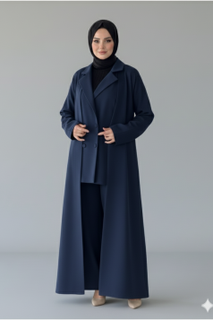 طقم كريستال المناسب لكل المواسم العملي (كحلي)