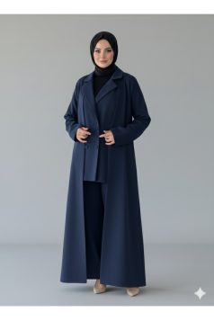 طقم كريستال المناسب لكل المواسم العملي (كحلي)