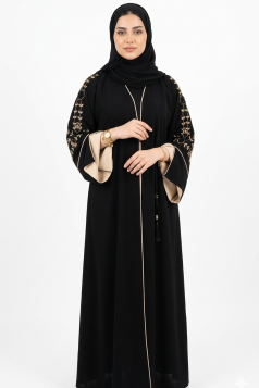 عباية سمية (اسود) (جملة)