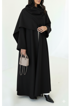 عباية ماشا (اسود) 