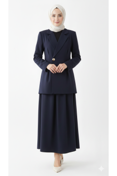 طقم زين (كحلي) 